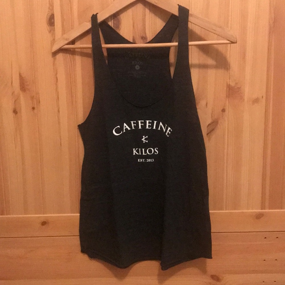 Caffeine & Kilos Racerback Tank